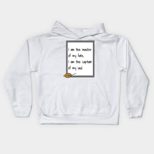 Motivational Quote Kids Hoodie